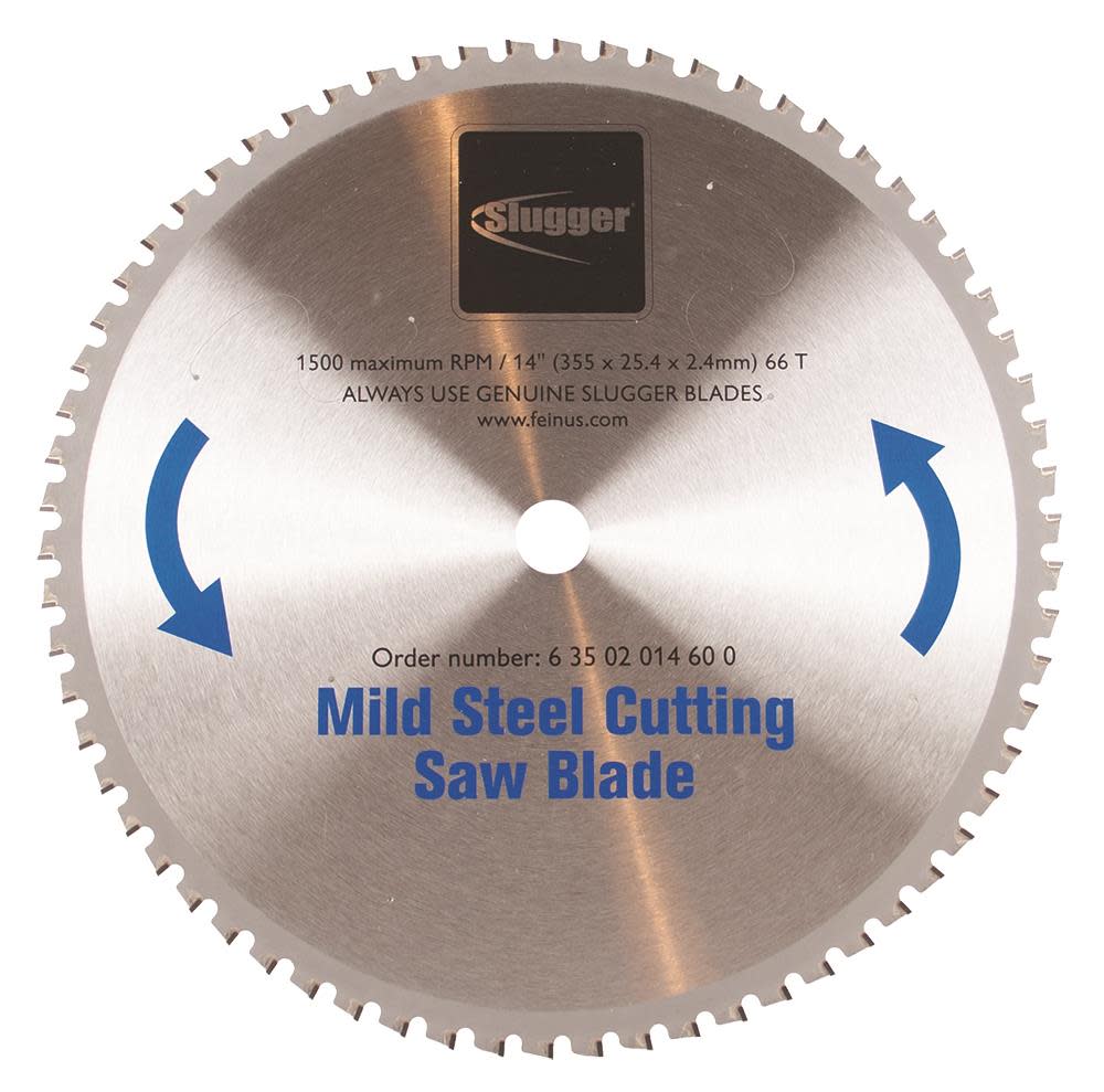 

Fein 14 In. Saw Blade for Cutting Mild Steel for the 14 In. Slugger by Metal Chop Saw