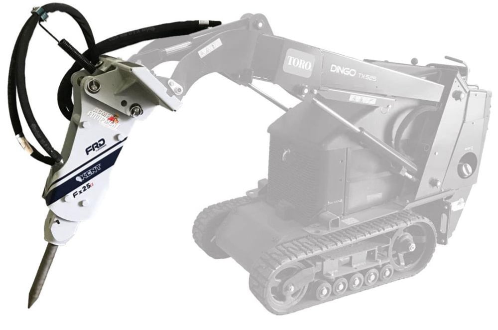 Furukawa Rock Drill USA FRD (Kent) Hydraulic Breaker - Toro Furukawa Rock Drill USA FRD (Kent) Hydraulic Breaker - Toro