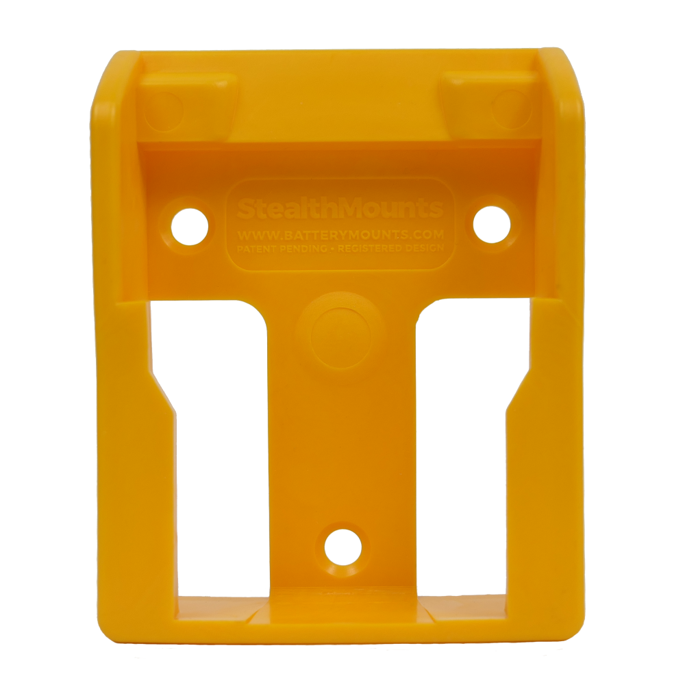 

Stealthmounts Battery Mount DEWALT XR 20V 60V Yellow 6pk