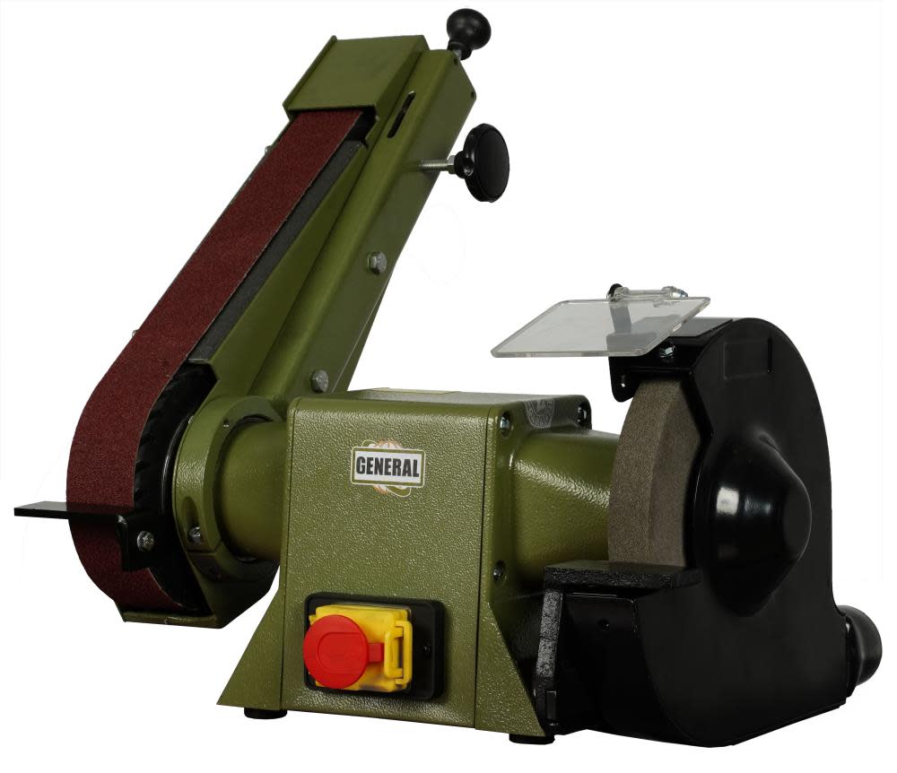

General International 39 3/8" x 2" Belt Sander 8" Grinder