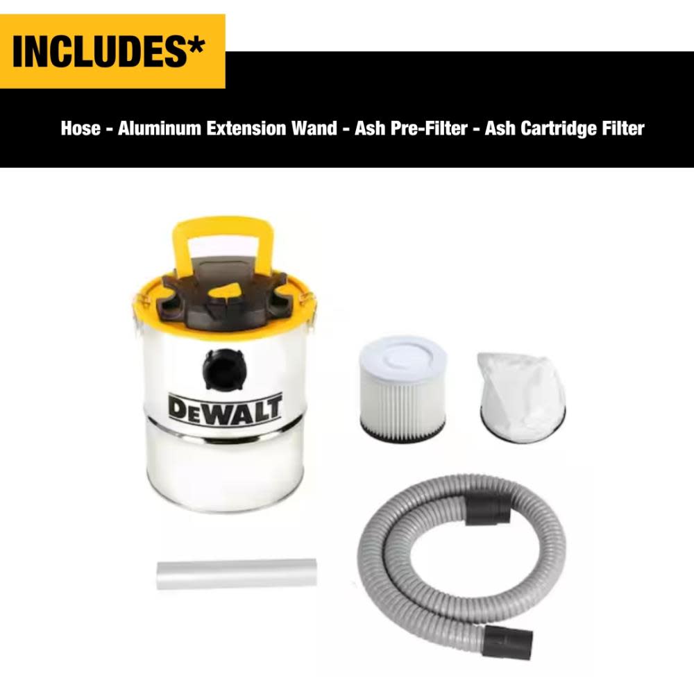 DEWALT Ash Vacuum DXV04A - Acme Tools