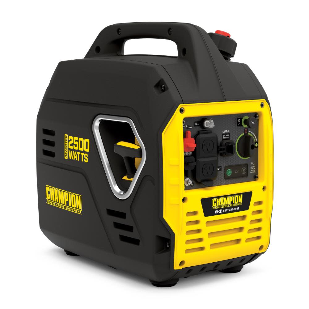 

Champion Power Equipment 2500-Watt Ultralight Portable Inverter Generator with USB Ports