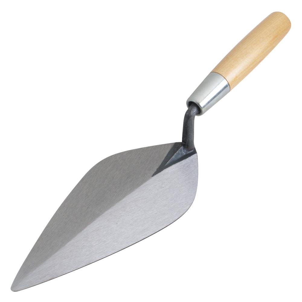 

Kraft Tool Co 10 In. Narrow London Brick Trowel with Wood Handle