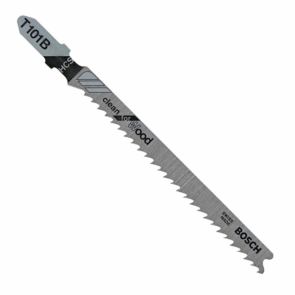 

Bosch Jig Saw Blades 3pc 4" 10V TPI Clean for Wood T Shank