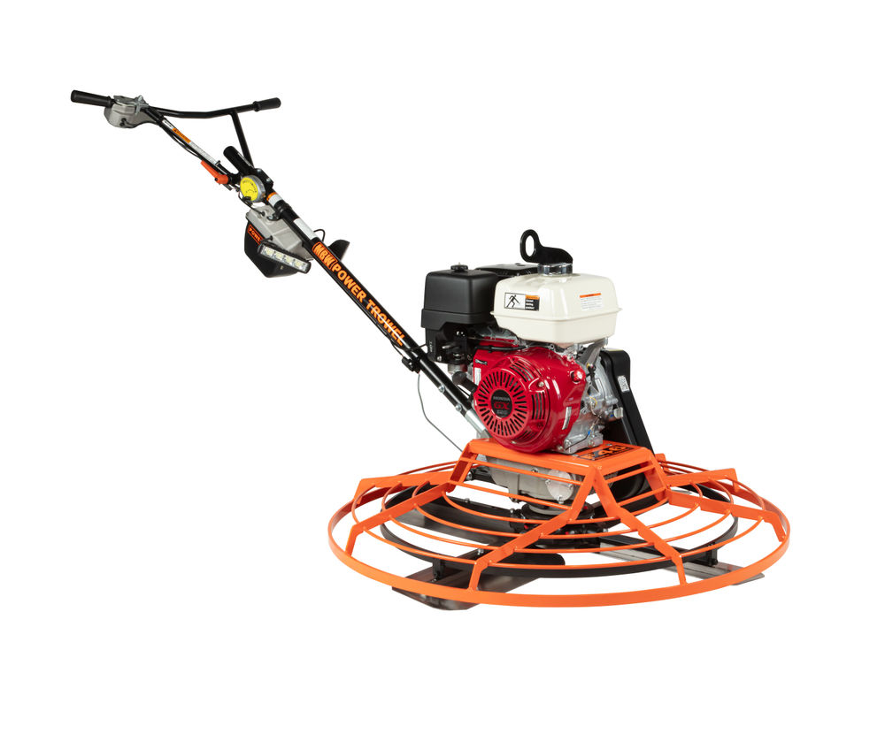 MBW 46 Inch Walk Behind Power Trowel GX390 - Power Pitch Handle w