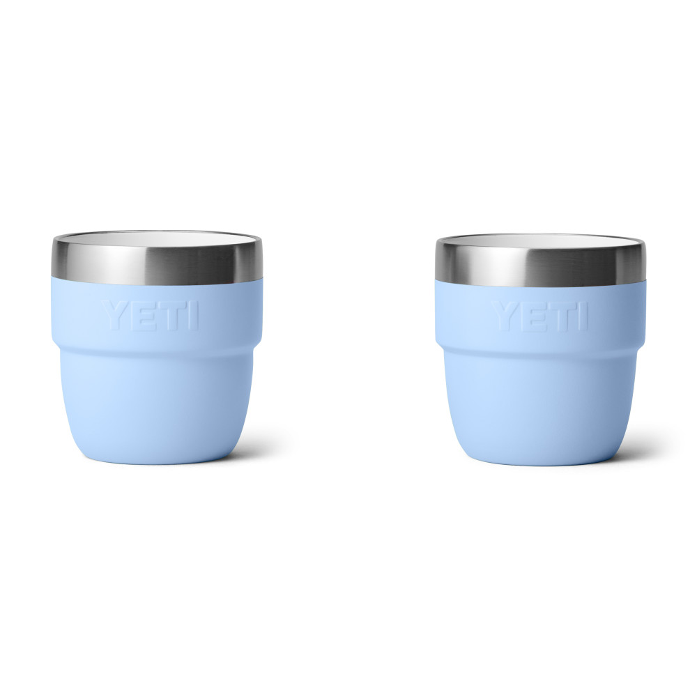Yeti Rambler 4 Oz Stackable Cups - 2/Pack, Big Sky Blue