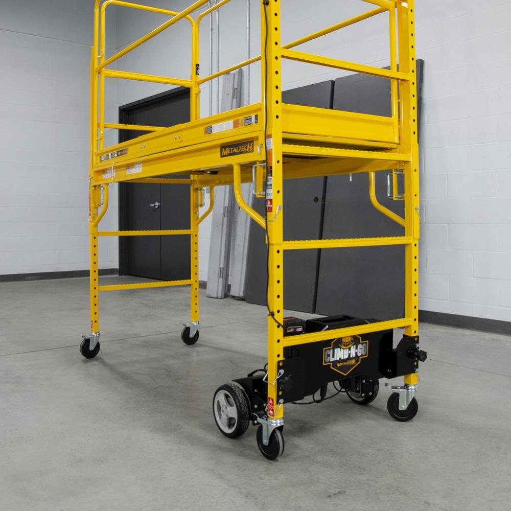 Metaltech ClimbNGo Complete Motorized Jobsite 6ft Baker Scaffold Kit