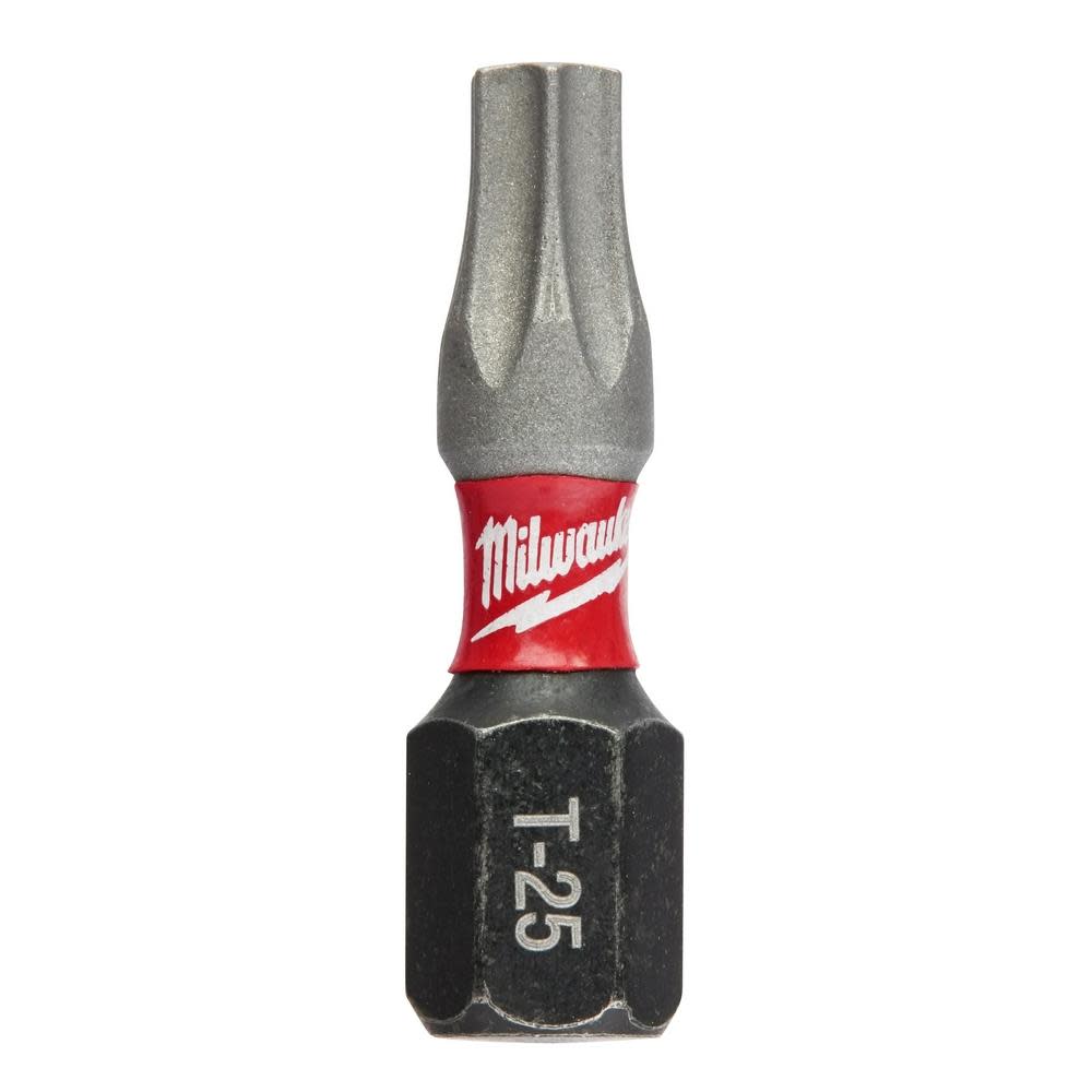 

Milwaukee SHOCKWAVE 2-Piece Impact Torx T25 Insert Bits (2 Pack)