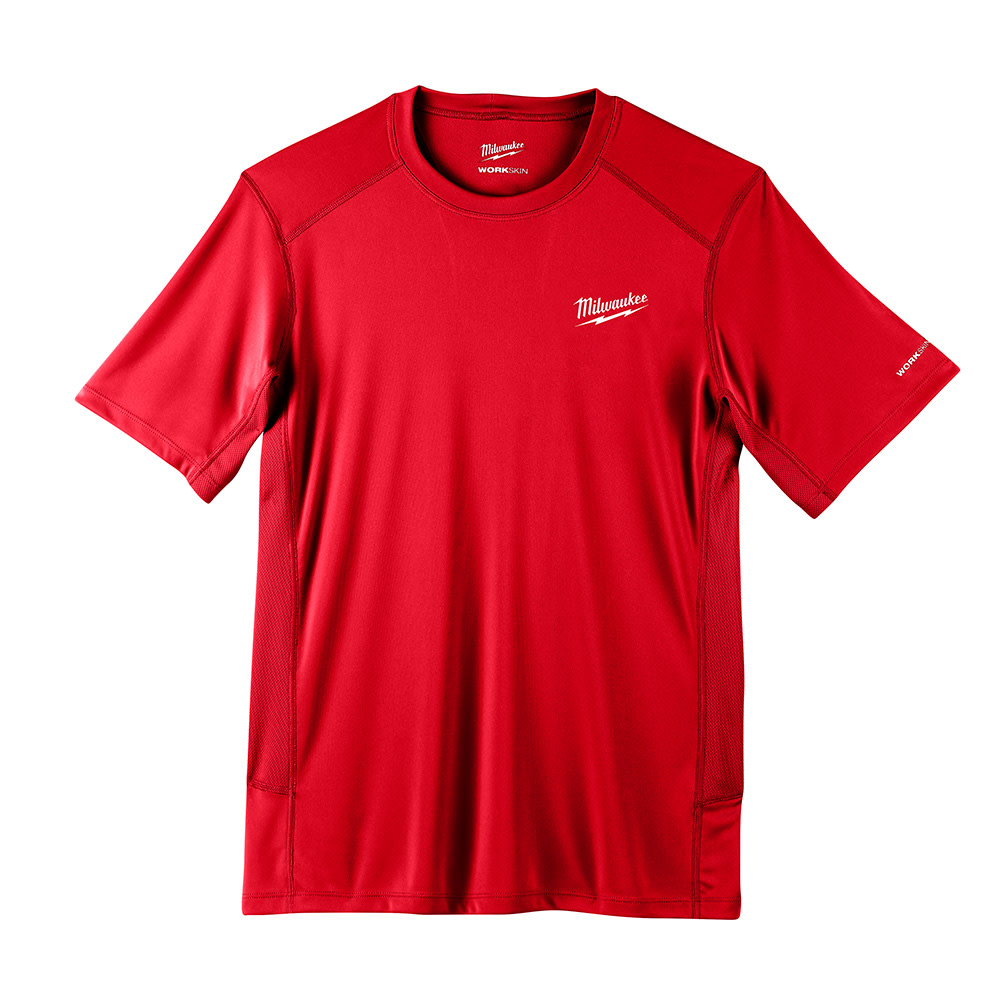 

Milwaukee Workskin Lightweight Performance Shirt Short Sleeve Shirt Red Medium
