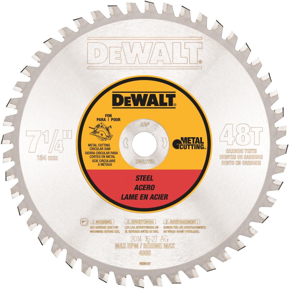 

DEWALT 7-1/4-in 48-Tooth Dry Continuous Circular Saw Blade