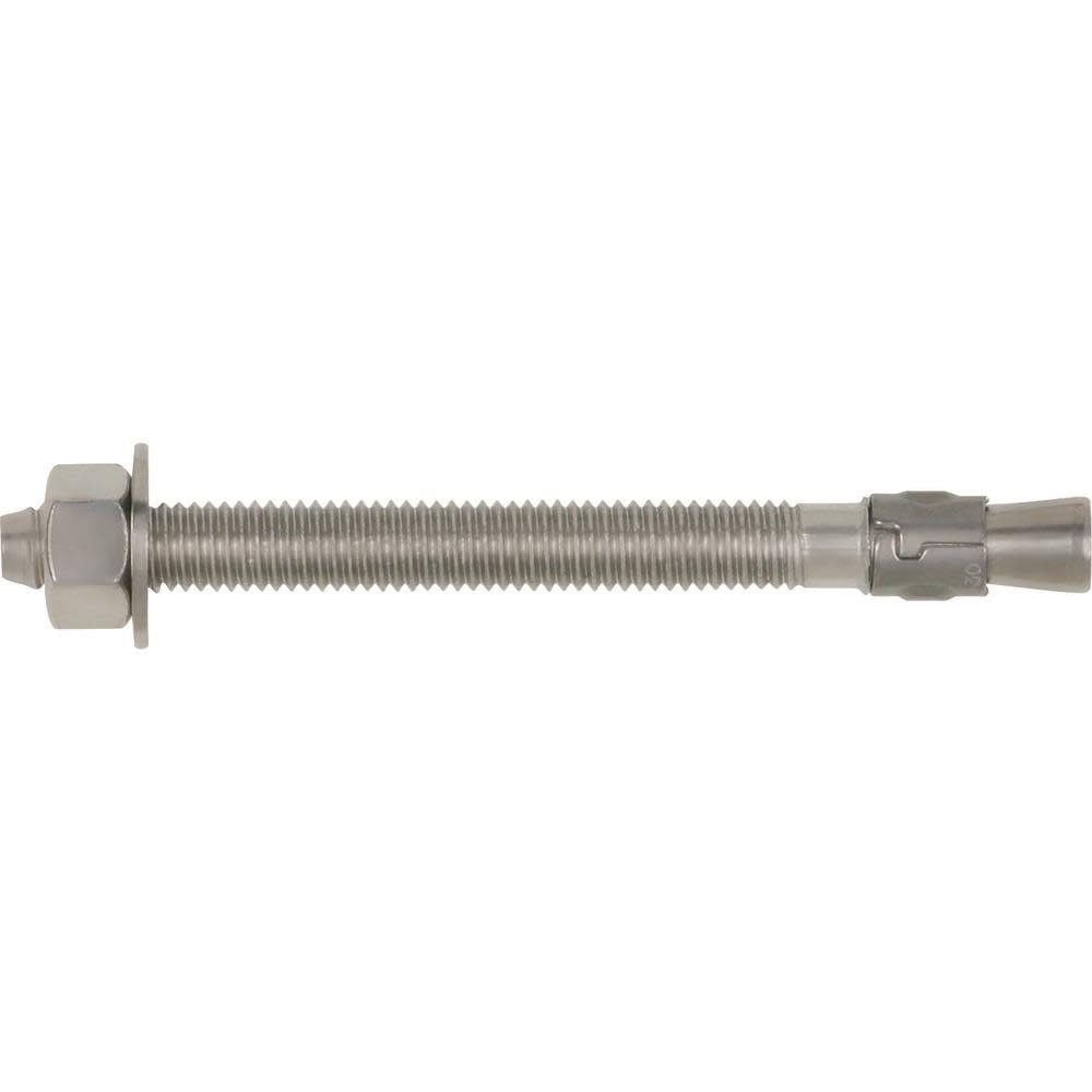 

DEWALT Wedge Expansion Anchors POWERSTUD 304SS 5/8" X 5" QTY: 25