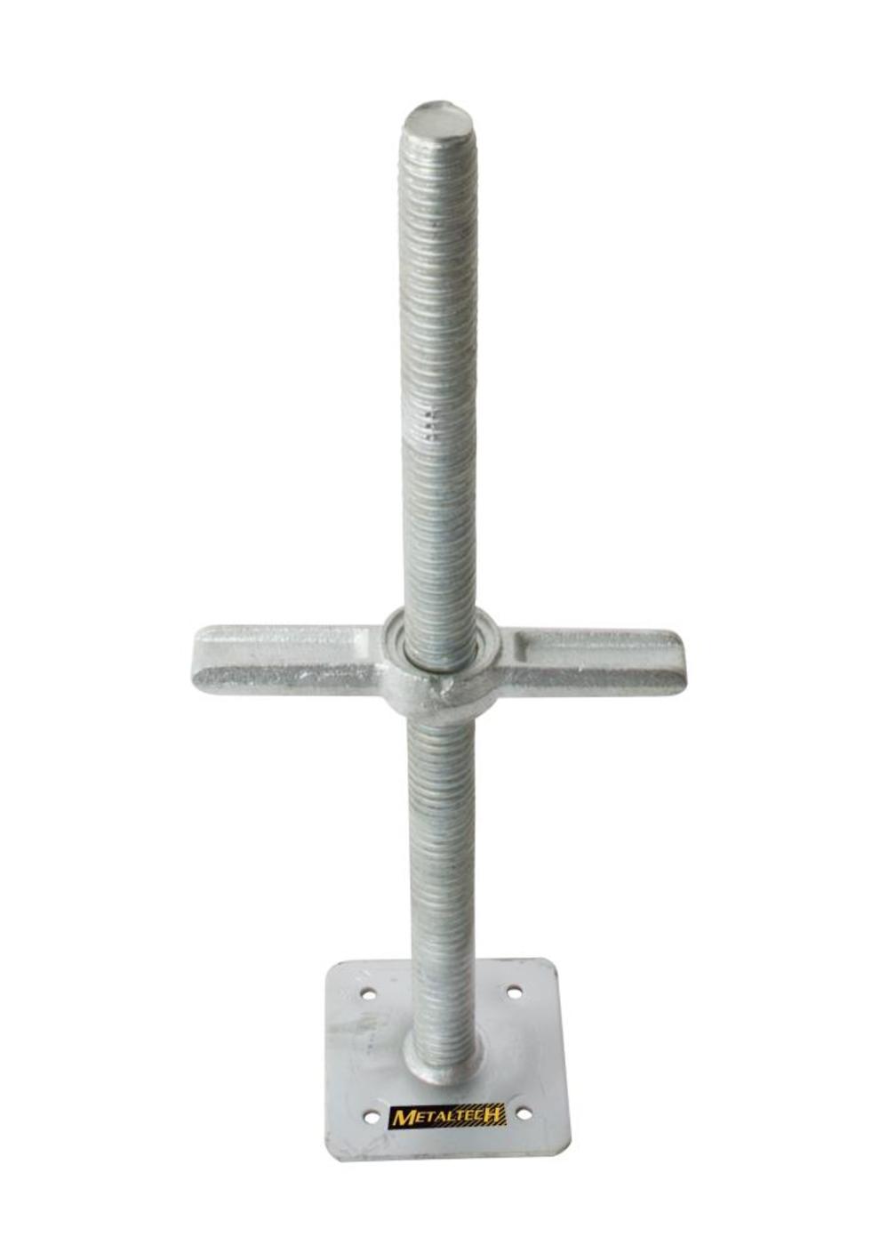 

Metaltech 24-in Galvanized Leveling Jack with Plate (Solid)