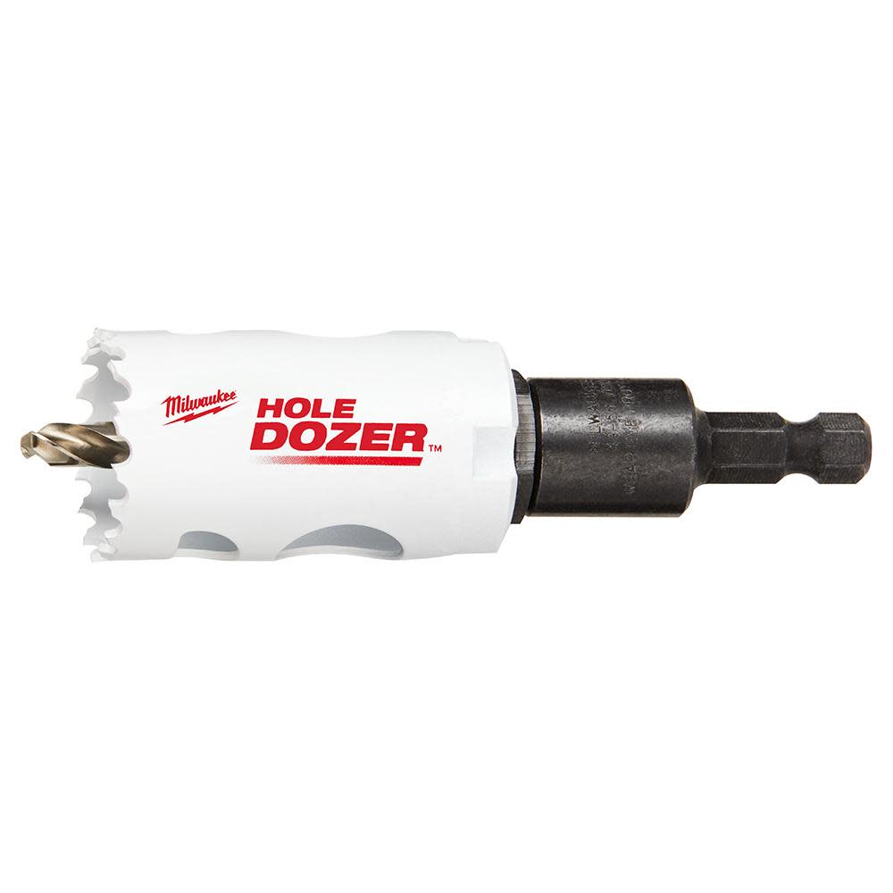 

Milwaukee 1-1/4 in. Hole Dozer Bi-Metal Hole Saw with 3/8 in. Arbor