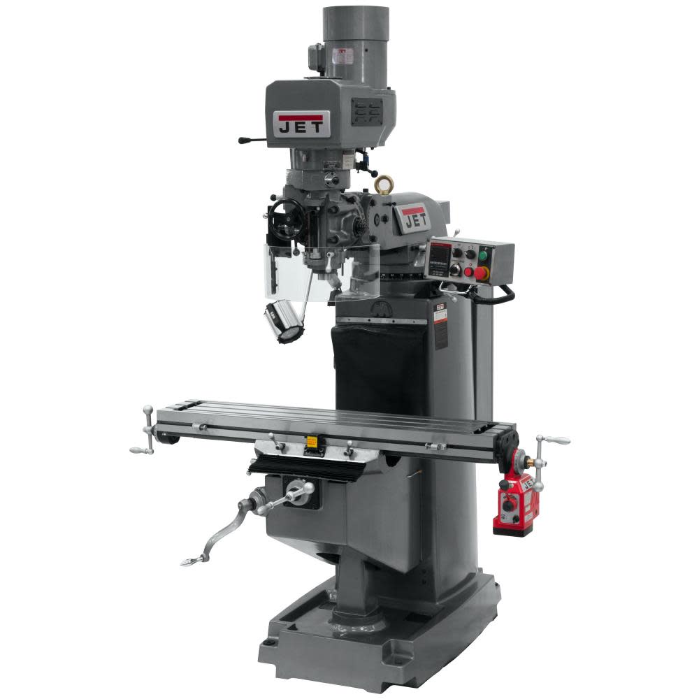 

JET JTM-949EVS/230 9X49 EVS MILL with X- Vertical Milling Machine