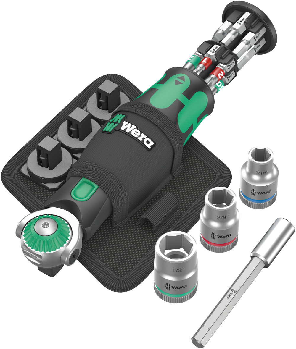 

Wera Tools 18pc 8009 Zyklop Imperial Set 2