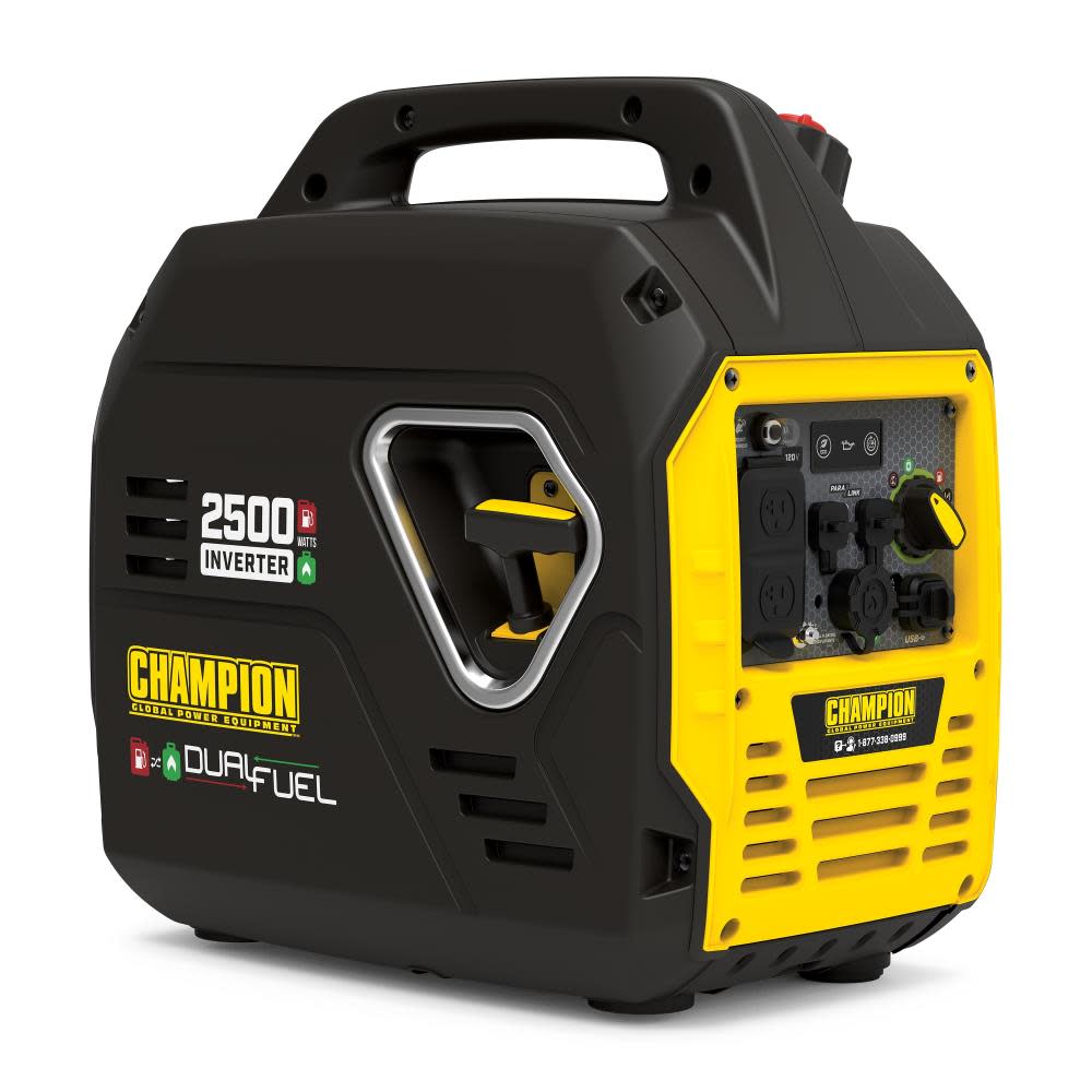

Champion Power Equipment 2500-Watt Ultralight Portable Dual Fuel Inverter Generator