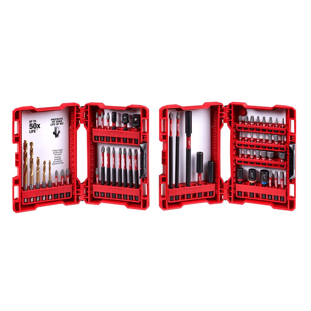 

Milwaukee SHOCKWAVE Drill & Drive Bit Set Impact Duty 56pc