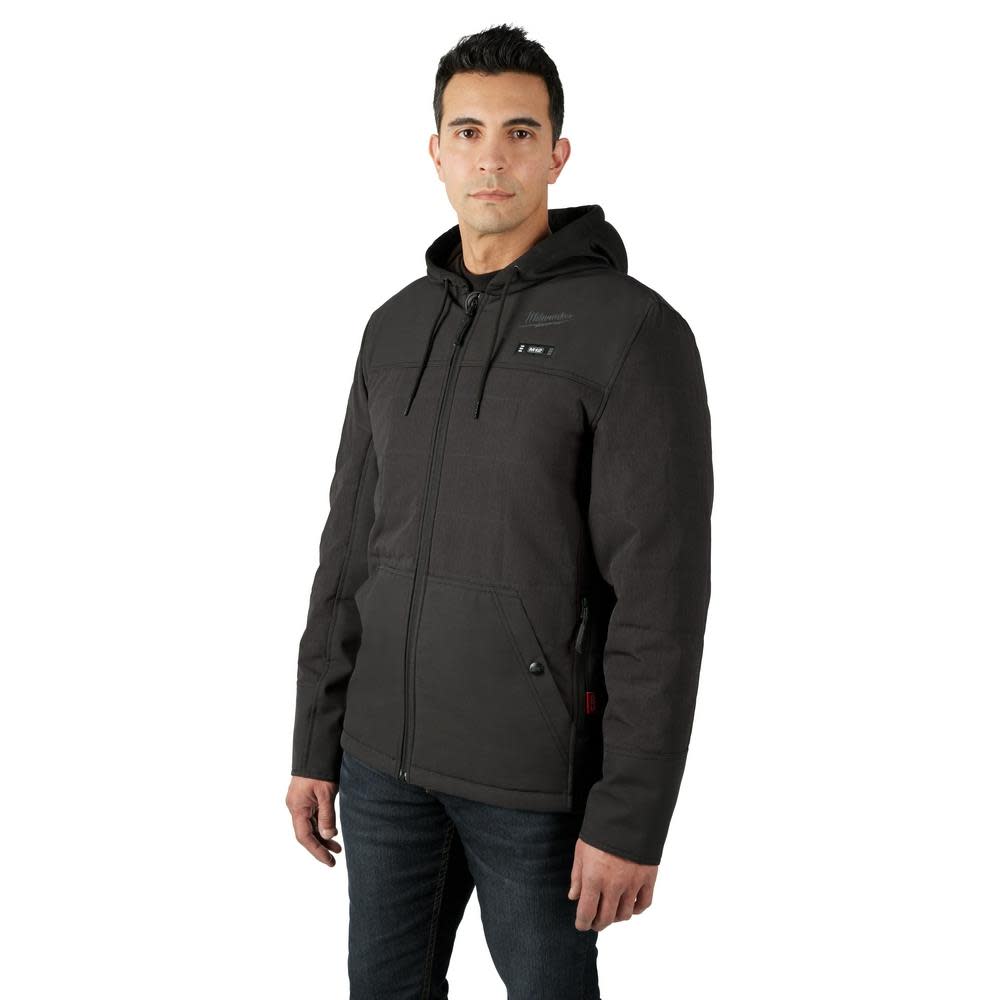 

Milwaukee M12 Heated AXIS Hooded Jacket Kit Black Small