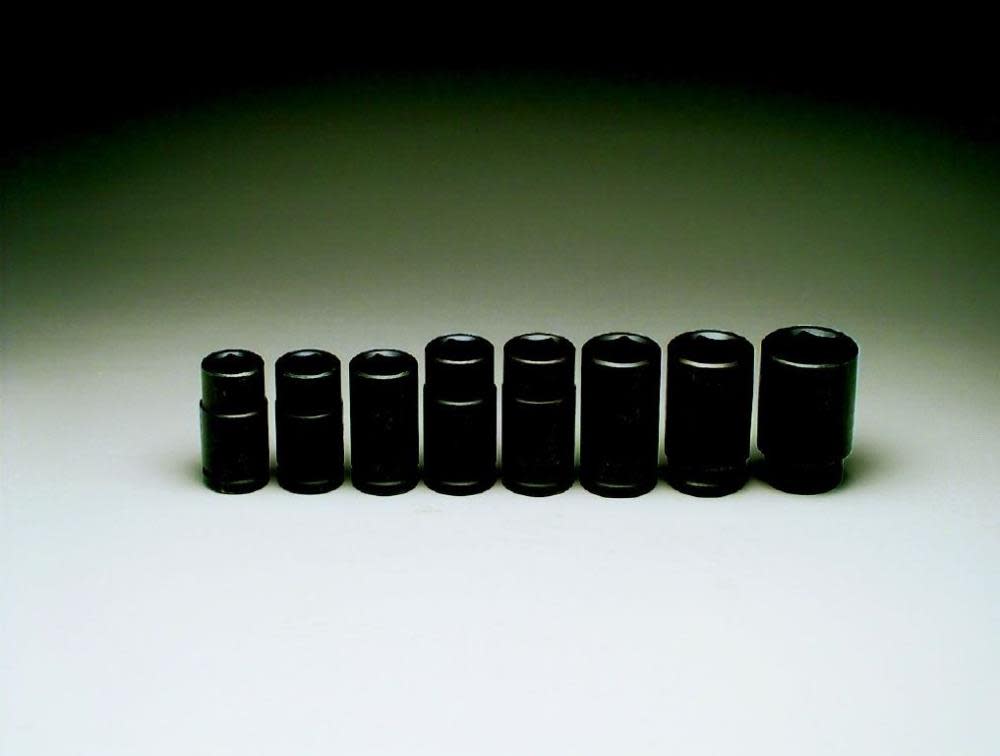 

Wright Tool 3/4 In. Dr. 8 pc. 6 Pt. Deep Impact Socket Set 7/8 In. to 1-1/2 In.