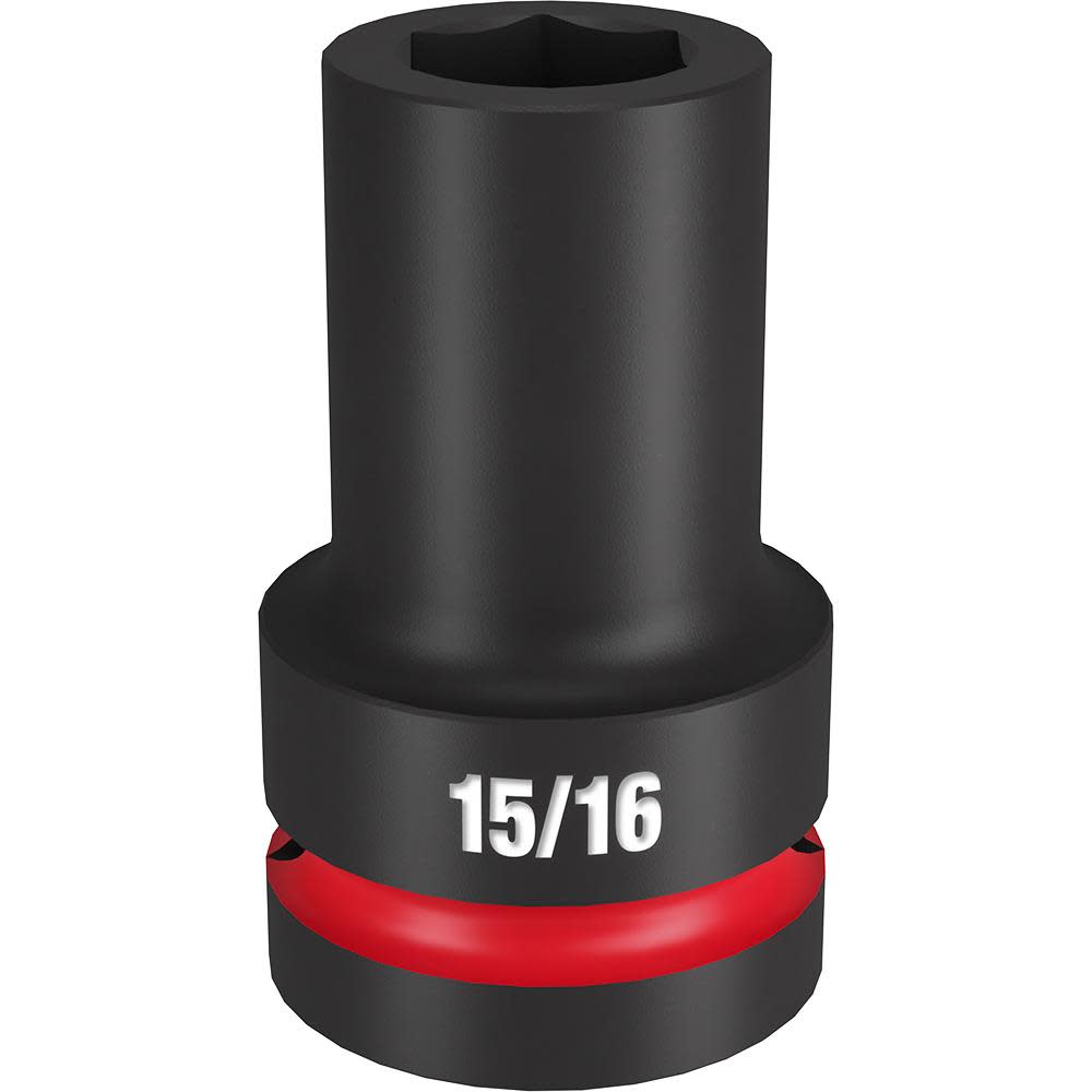 

Milwaukee SHOCKWAVE Impact Duty Socket 1" Drive 15/16" Deep 6 Point