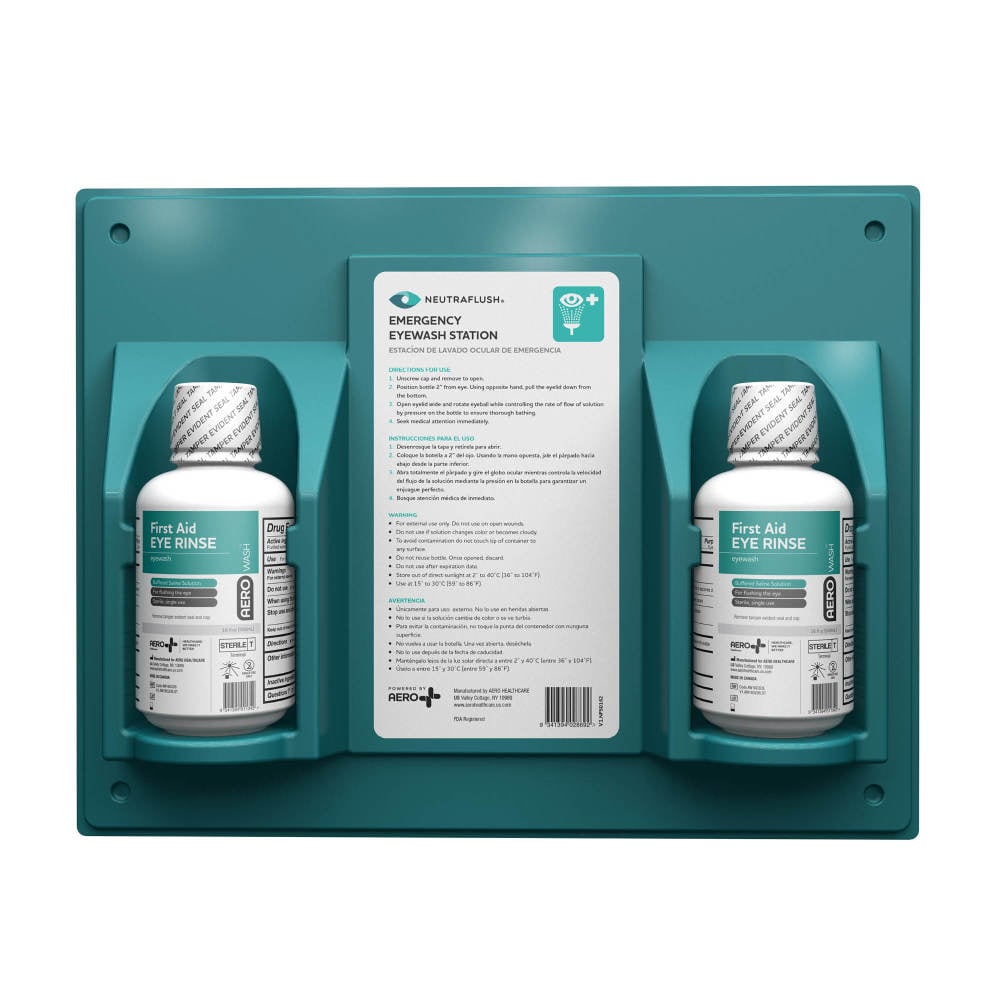 Aero Healthcare NeutraFlush Wall Station 2 Bottle 16 Oz