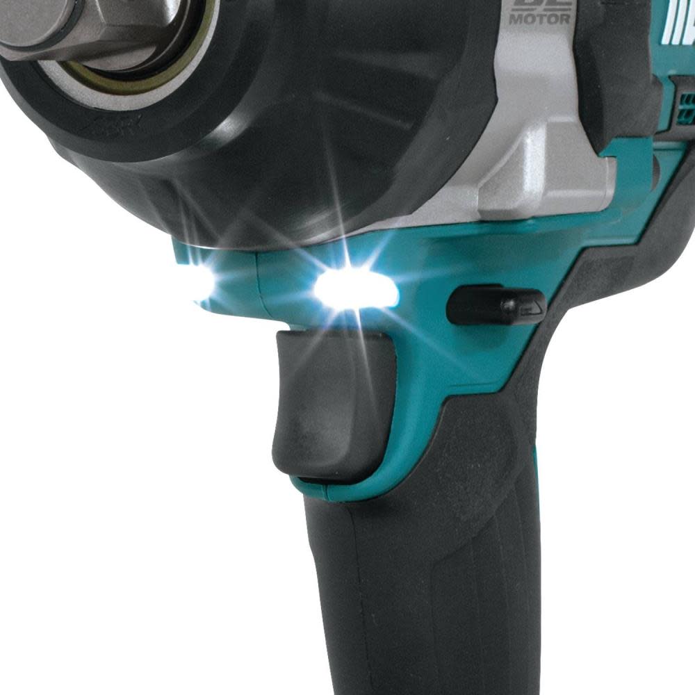Makita 18V LXT 3 4in Sq Drive Impact Wrench Kit with Friction Ring Anvil XWT07T Acme Tools
