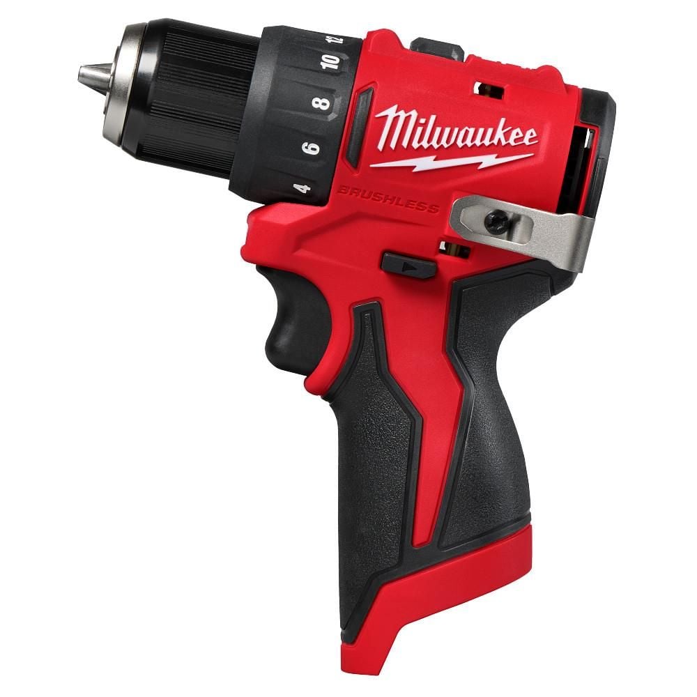 Milwaukee M12 Subcompact Brushless 3/8 Inch Drill/Driver (Bare Tool) image number null
