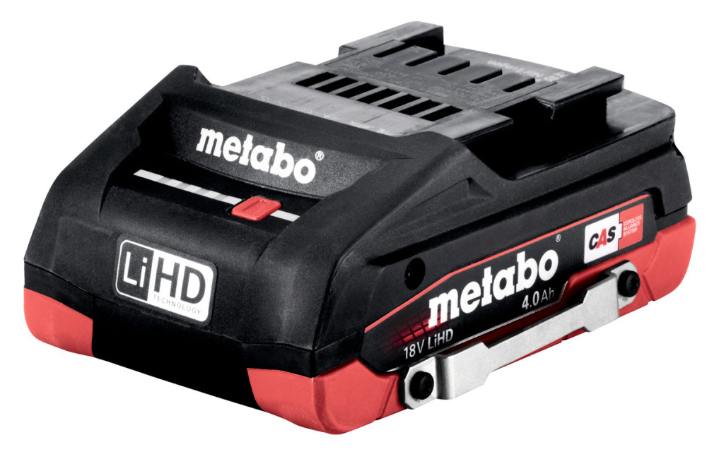Metabo 18V DropSecure Battery Pack 4Ah LiHD with Tethering Point