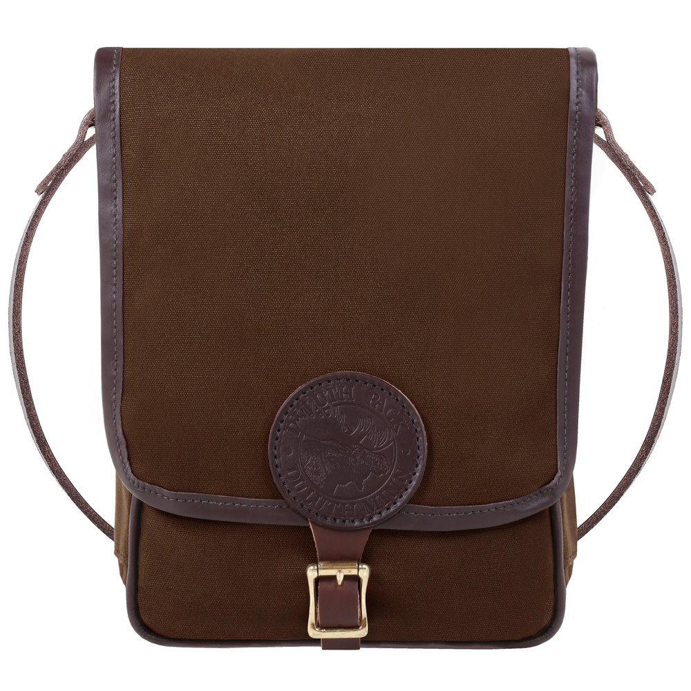 

Duluth Pack Haversack with Leather Trim - Brown
