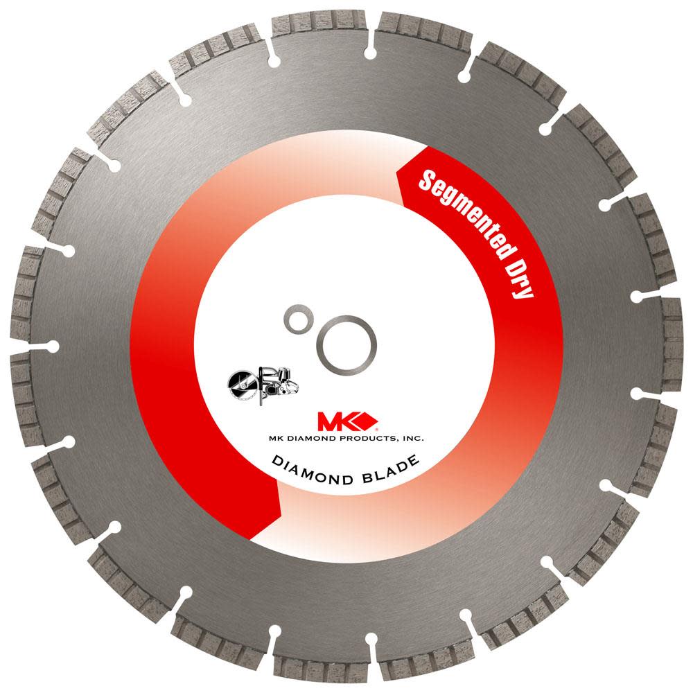 

M K Diamond MK-414PB 14In Supreme Grade Diamond Blade for Hard Brick