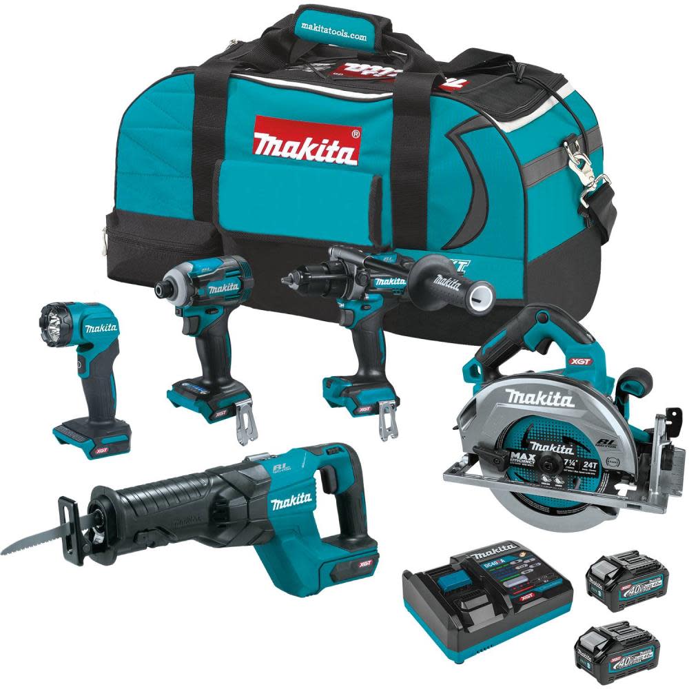 Makita set 40v hot sale