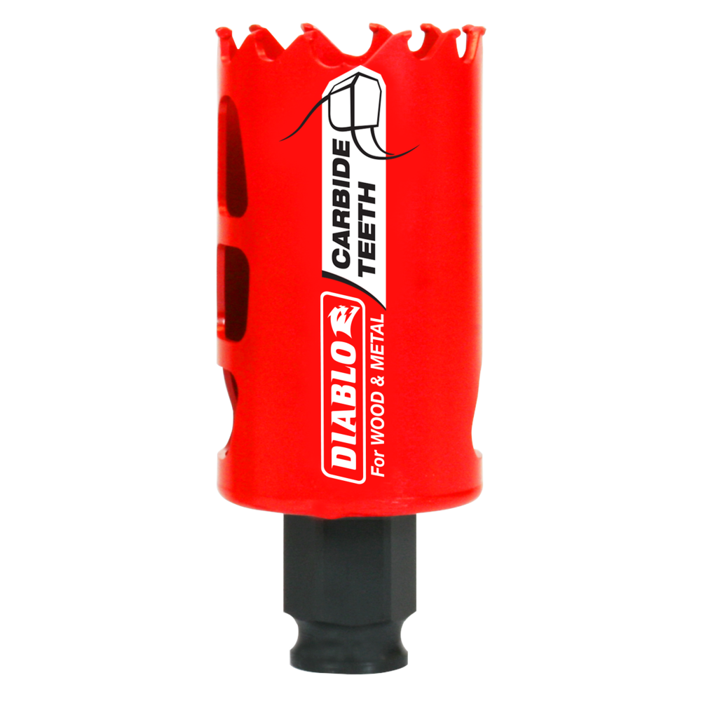 

Diablo Tools 1-1/2" (38mm) Carbide-Tip Wood & Metal Holesaw