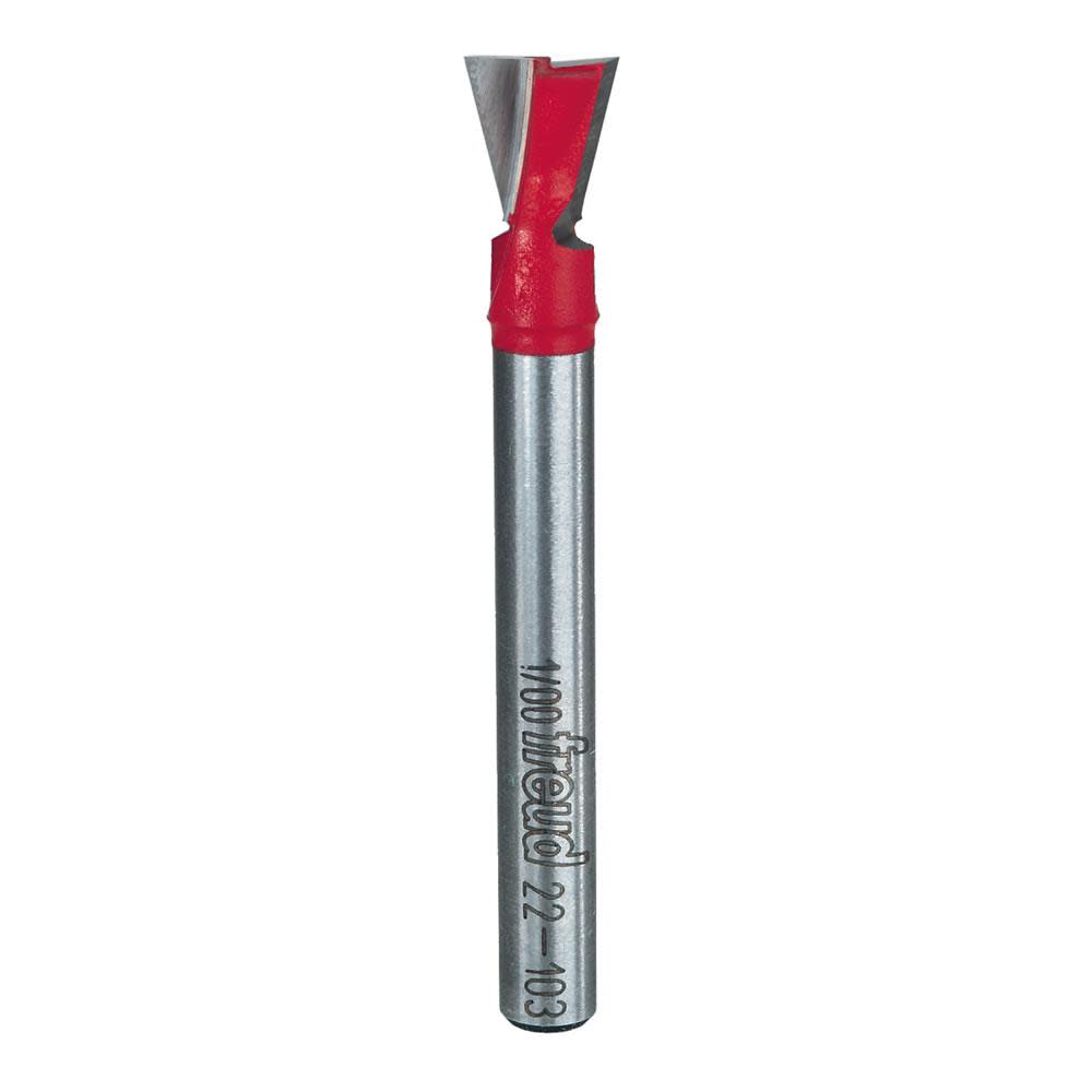 

Freud 3/8 In. (Dia.) Dovetail Bit with 1/4 In. Shank