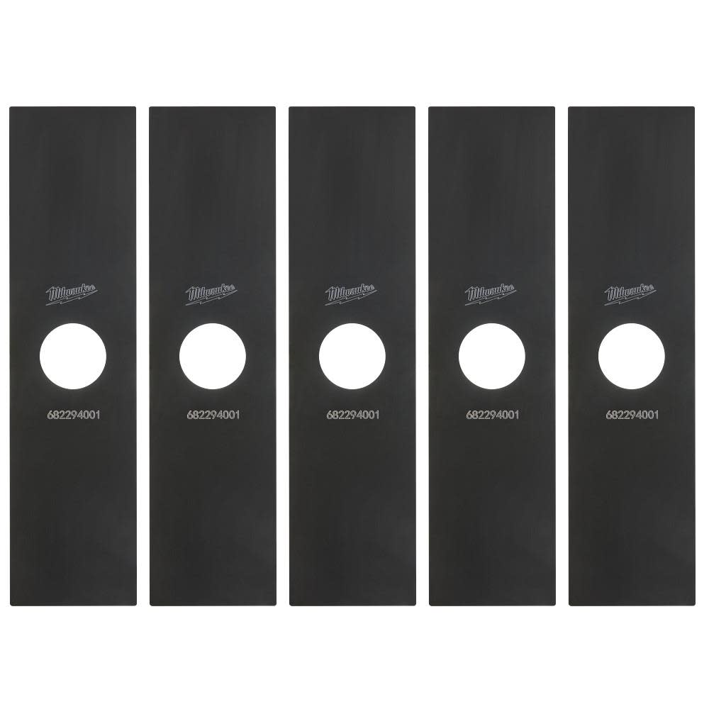 Milwaukee 8 Inch Edger Blade, 5 Pack