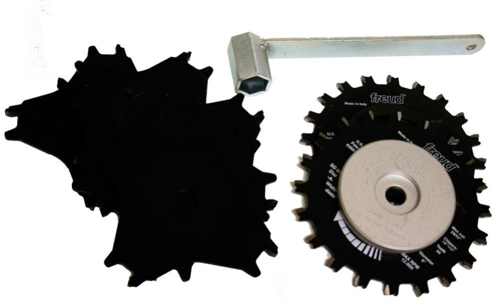 

Freud 6 In. (Dia.) Dial-A-Width Stacked Dado Set