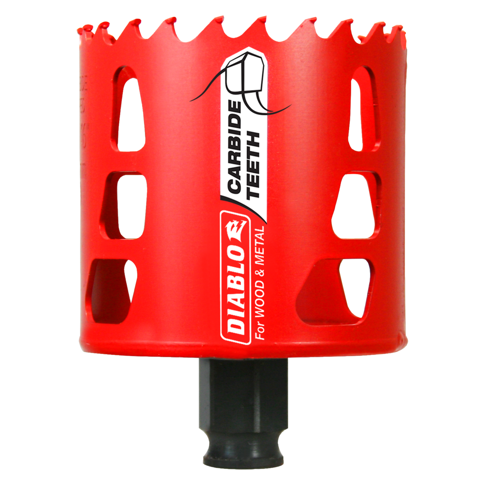 

Diablo Tools 2-11/16" (68mm) Carbide-Tip Wood & Metal Holesaw