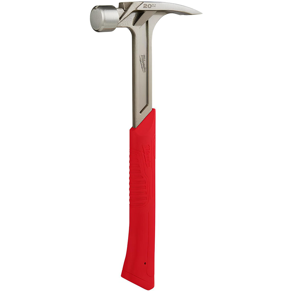ガムラツイスト Milwaukee 20oz Smooth Face Rip Claw Hammer 48-22-9020 - Acme