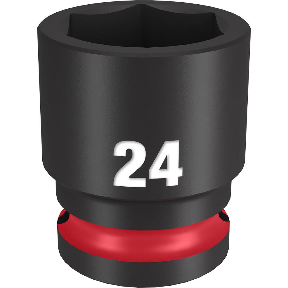 

Milwaukee Impact Socket 1/2" Drive 24mm Standard 6 Point