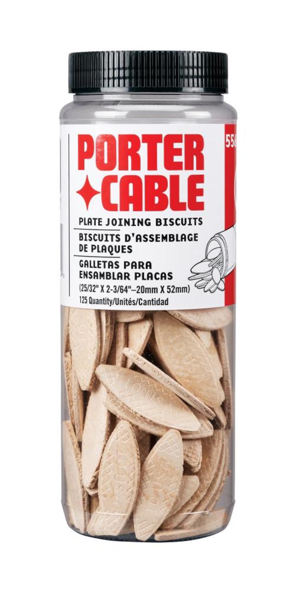 

Porter Cable Tube of Plate Joining Biscuits