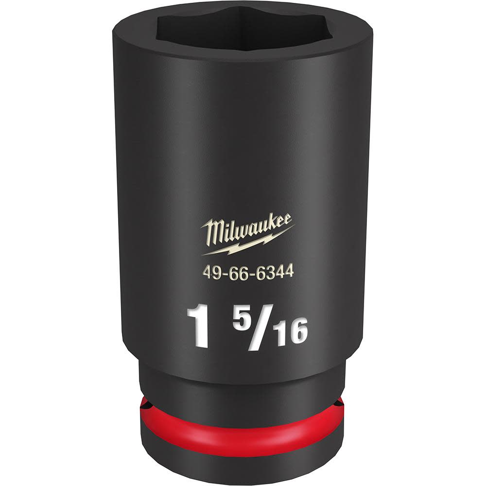

Milwaukee Impact Socket 3/4" Drive 1 5/16" Deep 6 Point