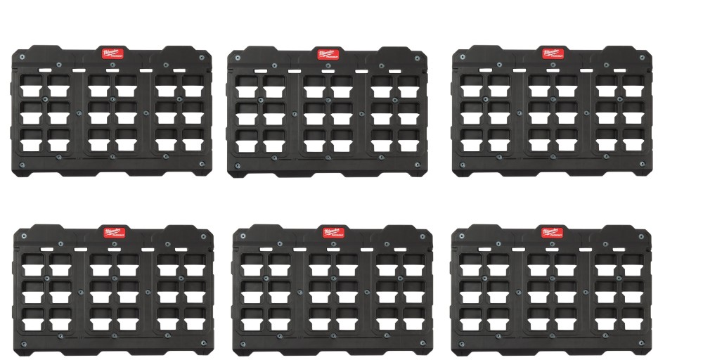 

Milwaukee PACKOUT Large Wall Plate 6pk Bundle