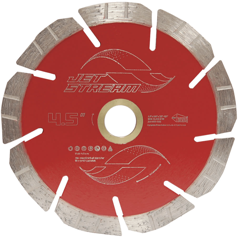Diteq Jet Stream Diamond Blade, 5in x .080in D96405 Acme Tools