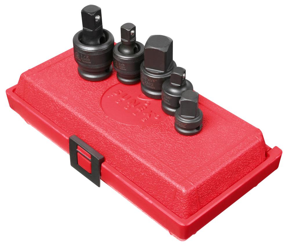Sunex 3/8 In. and 1/2 In. Dr. Impact Adapter and Universal Joint