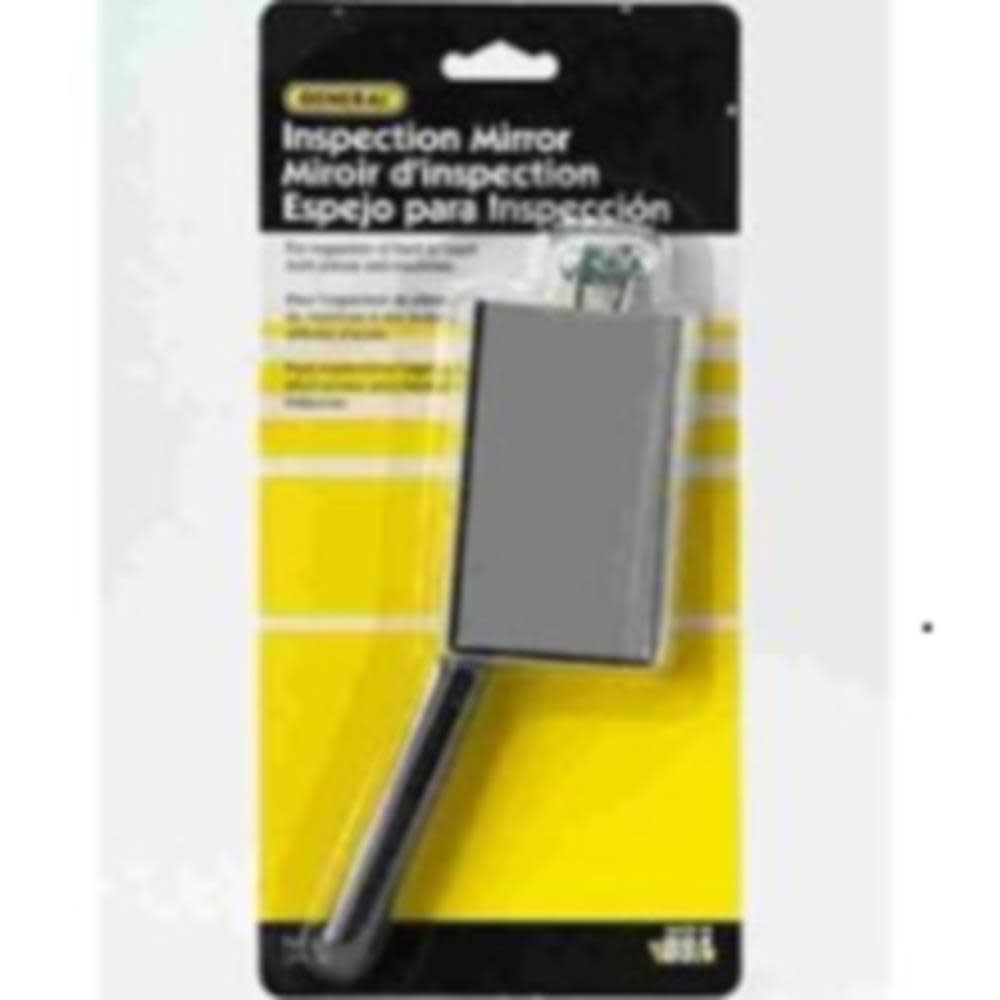 

General Tools 3-1/2 In. x 2 In. Steel Inspection Mirror