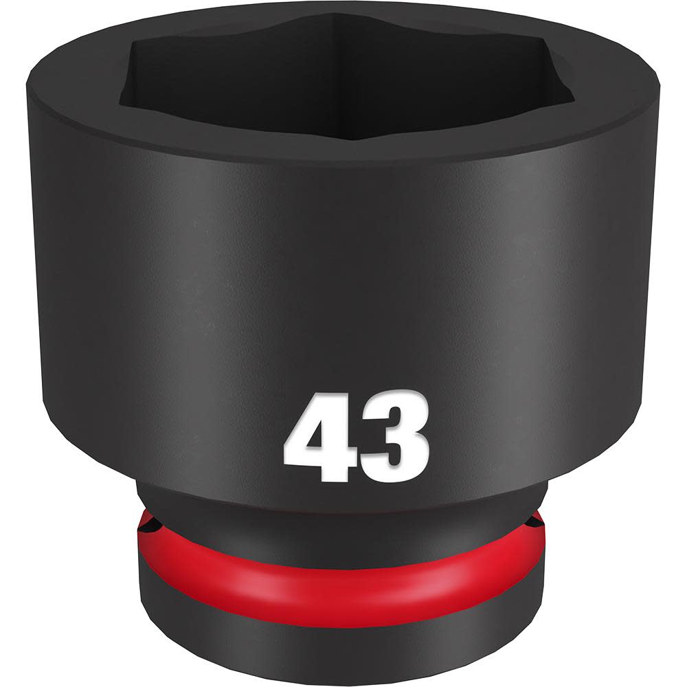 

Milwaukee Impact Socket 3/4" Drive 43mm Standard 6 Point
