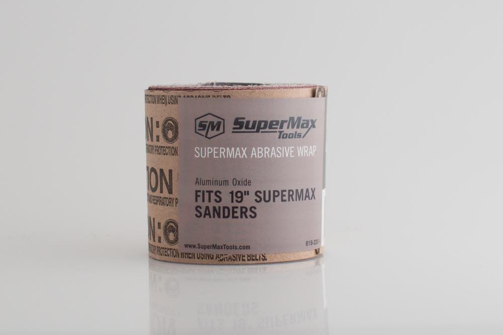 

Supermax Tools 120 Grit Individual Sandpaper Wrap for 19-38 Drum Sander