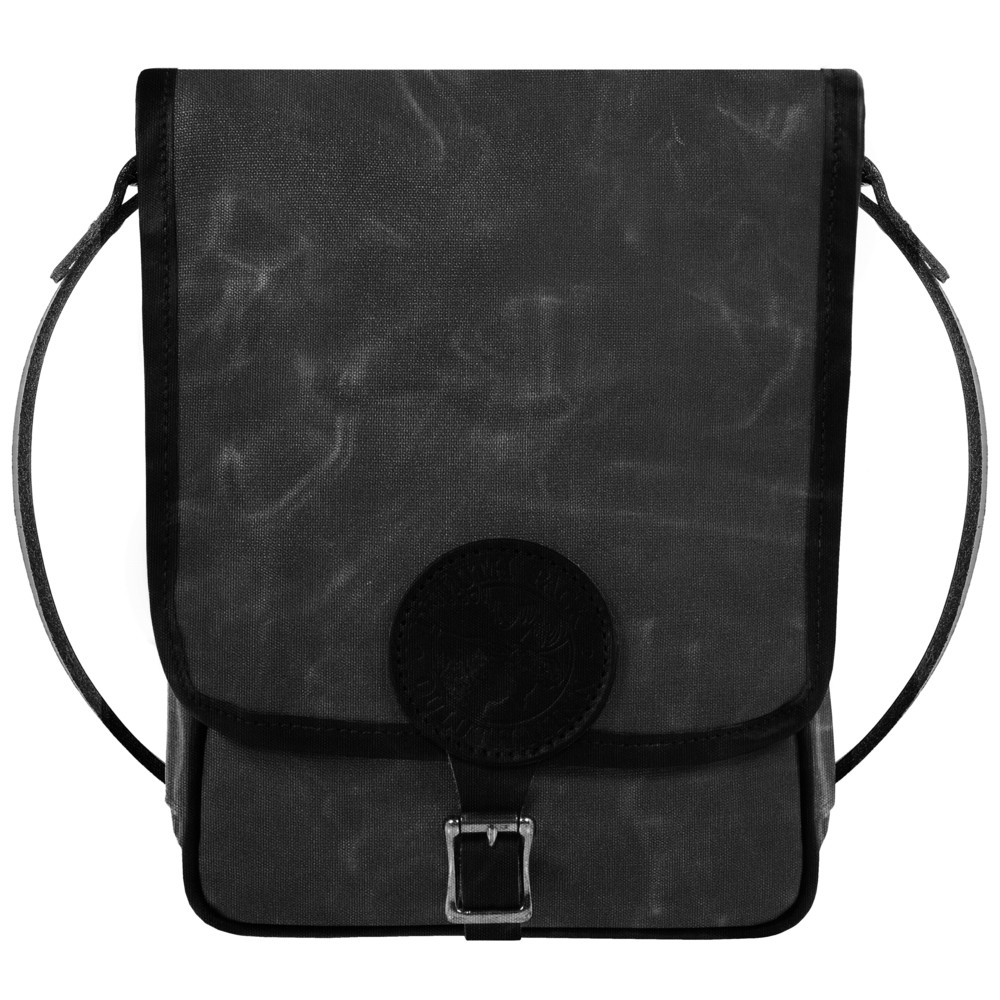 Duluth Pack Haversack with Leather Trim - Waxed Grey