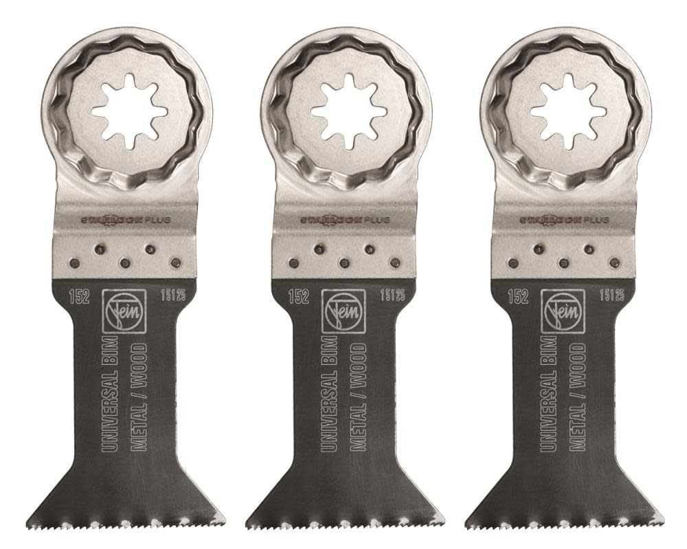 

Fein StarlockPlus E-Cut 152 Universal Saw Blade with Bi Metal Toothing for Various Applications