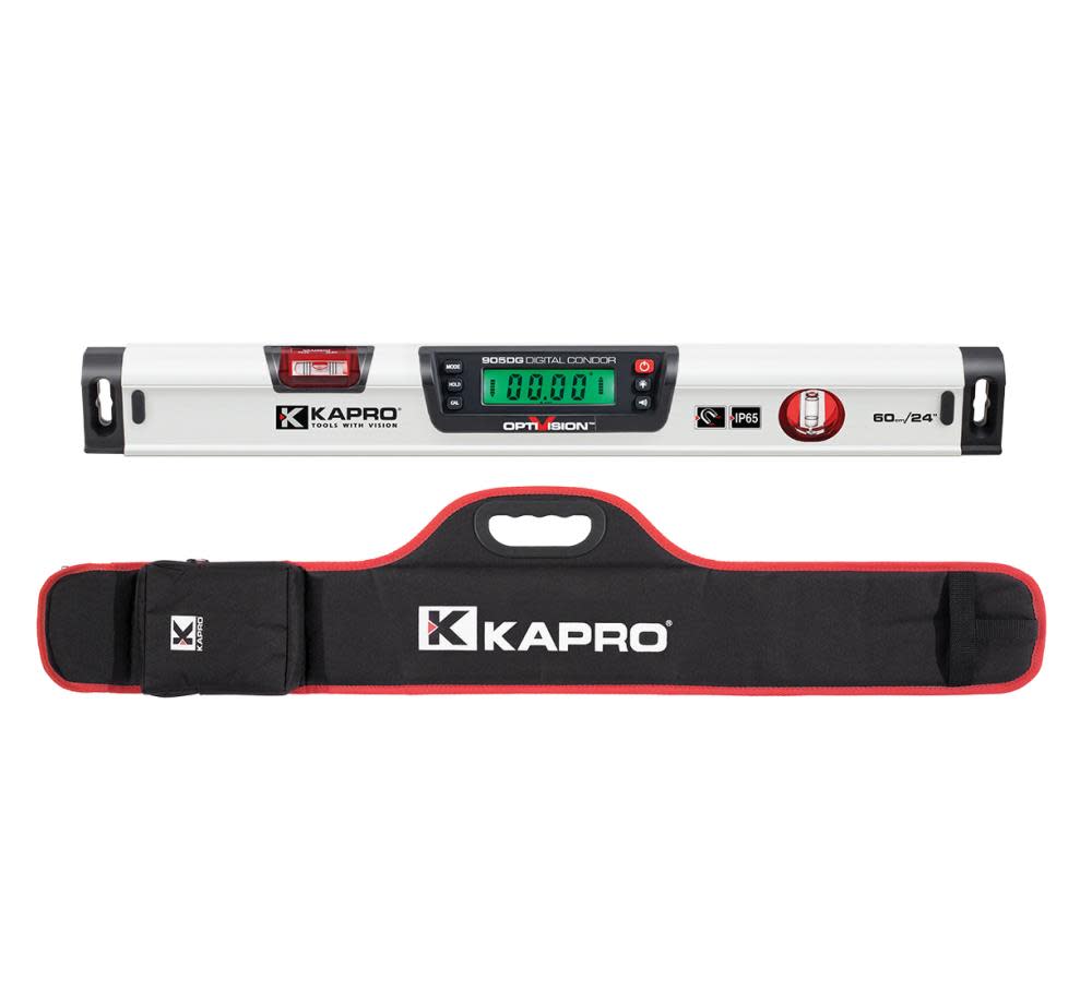 

Kapro Optivision IP65 Digital Level with Case 24"