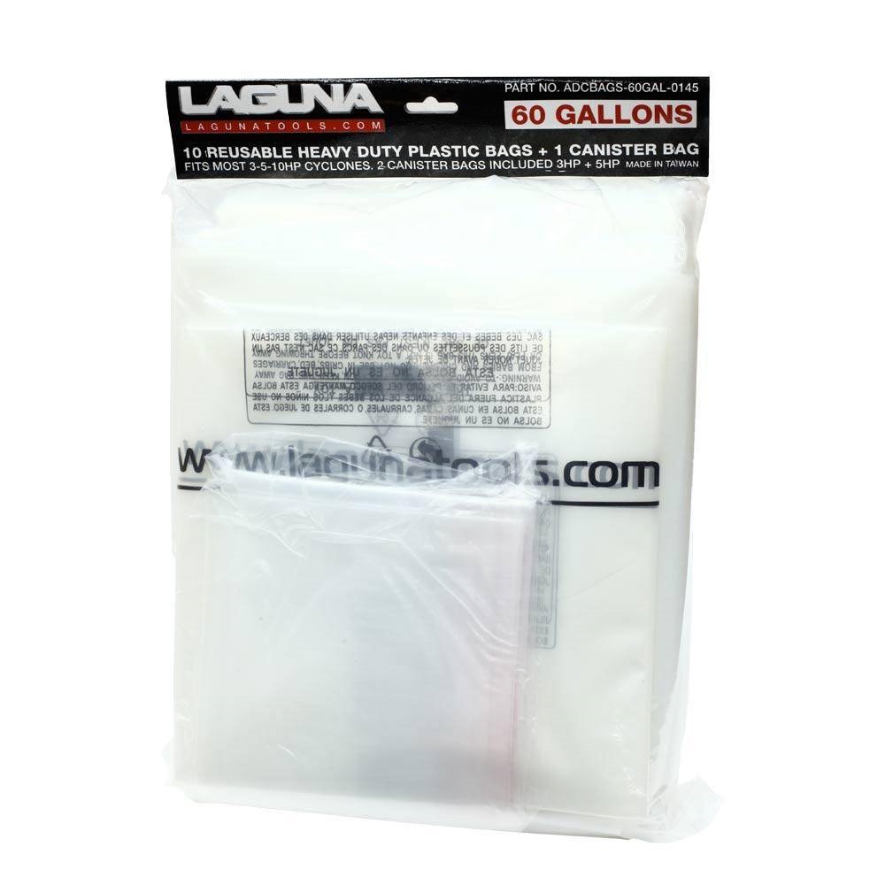 

Laguna Tools 60 Gallon Reusable HD Bags - 10 Pack